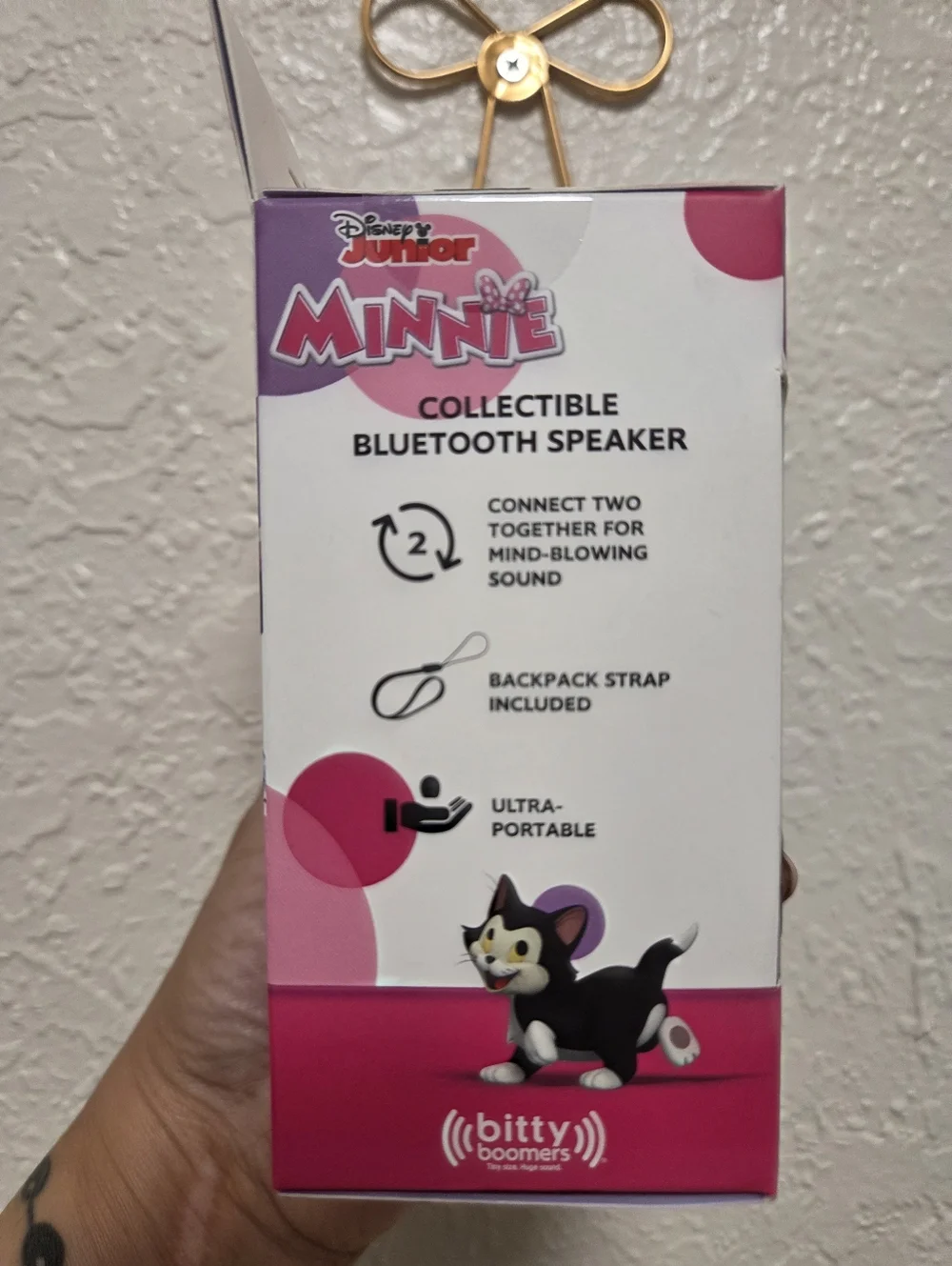 Disney Minnie Mouse Pink Collectible Bluetooth Speaker